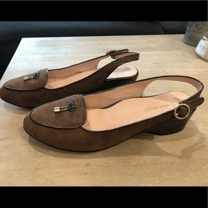 Taryn Rose Slingback Loafers